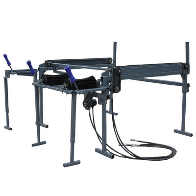 Processador hidráulico de lenha com levantador de troncos e mesa de troncos Modelo de capacidade 300 kg