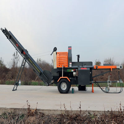 Máquina de separação de troncos de árvores de 20 toneladas