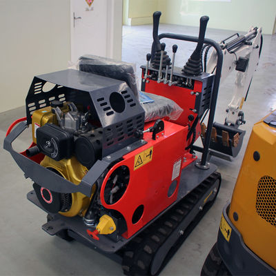 2450mm Max Radius de Escavação Excavadora Micro-Crawler Hidráulica para Melhoria de Casa