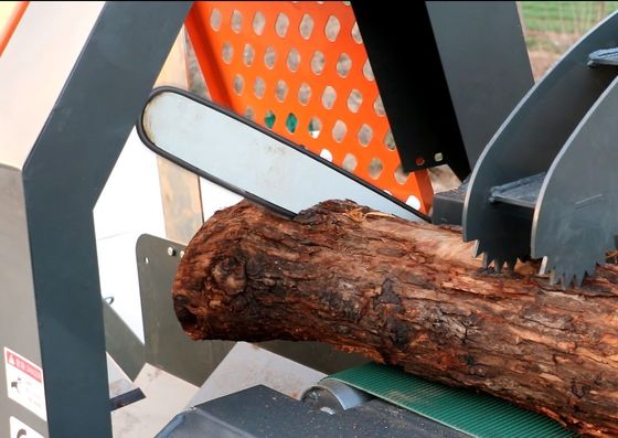 Processamento de lenha em fazendas 6S Automático Diesel de gasolina 27HP Splitter Log