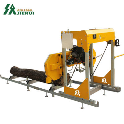 Serradora horizontal portátil com lâmina giratória dentro da mini-serradora GS31