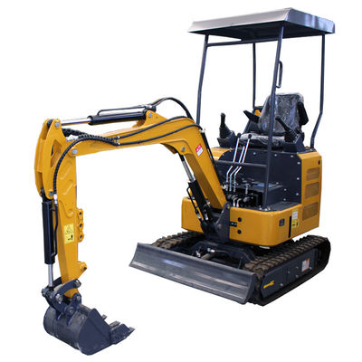 Máquina mini-excavadora de 1 a 2 toneladas com escavadeira de alta potência de escavação
