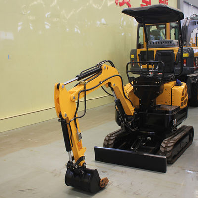 Máquina mini-excavadora de 1 a 2 toneladas com escavadeira de alta potência de escavação