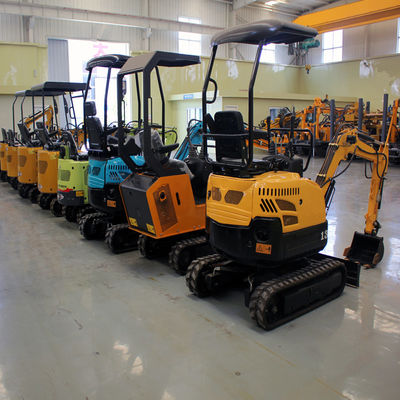 Máquina mini-excavadora de 1 a 2 toneladas com escavadeira de alta potência de escavação