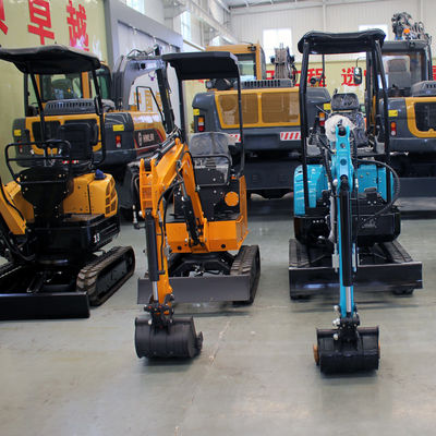 Máquina mini-excavadora de 1 a 2 toneladas com escavadeira de alta potência de escavação