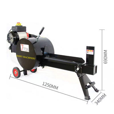Motor Elétrico 7 TON Divisor de madeira horizontal Divisor hidráulico de madeira e divisor