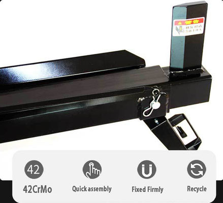 Máquina elétrica de cortar madeira de 7 toneladas Máquina de cortar madeira horizontal Processador rápido de lenha