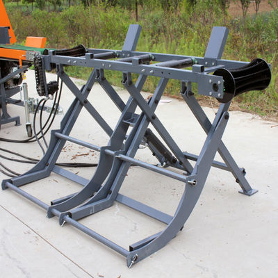 Processador hidráulico de lenha com levantador de troncos e mesa de troncos Modelo de capacidade 300 kg