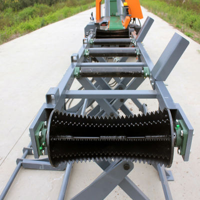 Processador hidráulico de lenha com levantador de troncos e mesa de troncos Modelo de capacidade 300 kg