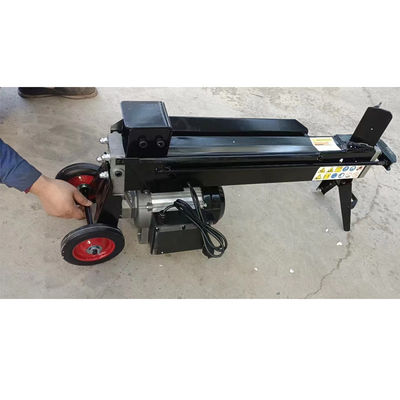 Máquina de cortar madeira a motor elétrico Processador móvel de lenha hidráulica
