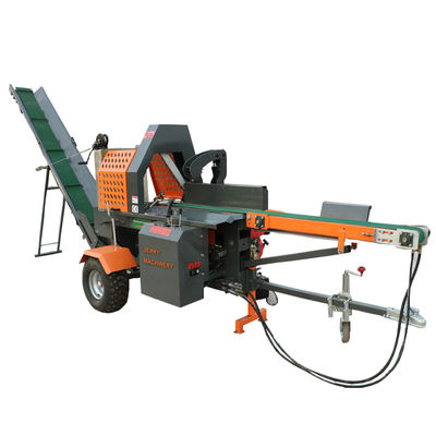 Máquina de processamento de lenha de 20 toneladas JieRui 2300x1250x1750mm Tipo de potência de gasolina
