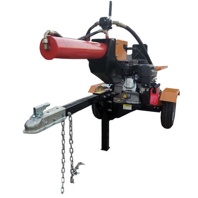 25T Processador de lenha de gasolina Divisor de troncos vertical para a divisão rápida de troncos de lenha