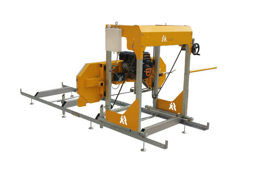 Máquina de corte de madeira de trelha portátil para corte de madeira de precisão em trelha de Jerry