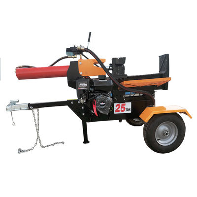 25 toneladas Trator Vertical Log Splitter para árvore de madeira Máquina hidráulica de divisão de madeira