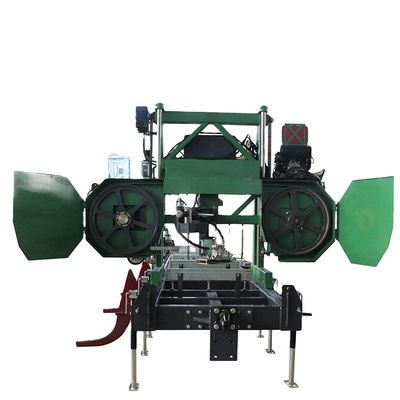 15-35kW Máquina automática de corte de madeira de tronco mais recente serrou para corte de móveis e florestas