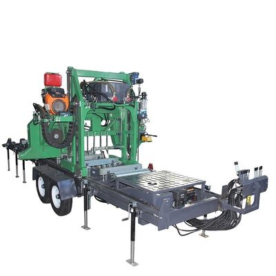 15-35kW Máquina automática de corte de madeira de tronco mais recente serrou para corte de móveis e florestas