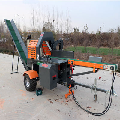 Máquinas Florestais Jerry Skid Steer Log Splitter Processador de Madeira de Fogão Casa Certificada CE
