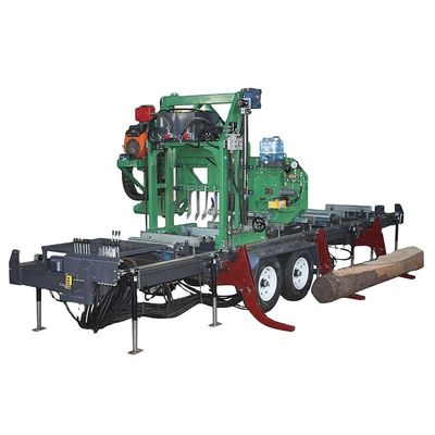 Máquina de serração portátil aprovada pela CE da Jierui para a função de corte de madeira e peso de 4500 kg