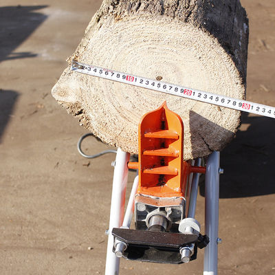50 kg de gasolina hidráulica horizontal divisor de madeira tronco divisor fogo processo de madeira