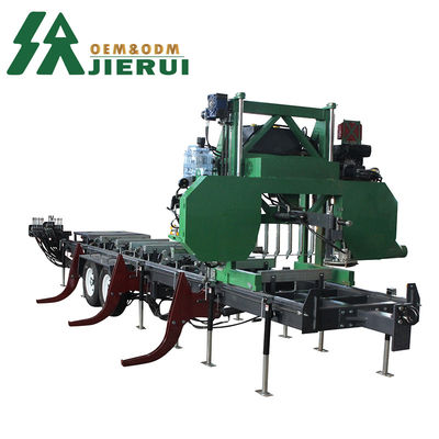 2024 Fornecimento Hidráulico Horizontal PLC Gás Trabalho de Madeira Máquina de Serra de Banda Potable para Casa