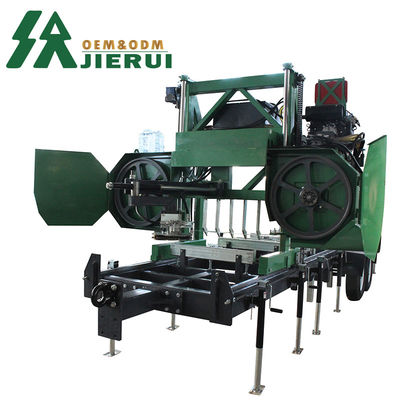 Máquina de serrar de madeira portátil totalmente automática de 36 polegadas para corte de madeira