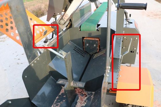 Processador de madeira de 30 toneladas Máquina de divisão de madeira para trabalho pesado