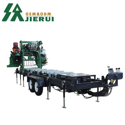 4500 KG Modelo horizontal de faixa portátil Serra de madeira para máquina de trabalho da madeira
