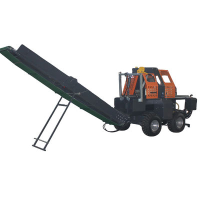 CE Dispersor de madeira elétrico portátil para processamento automático de lenha
