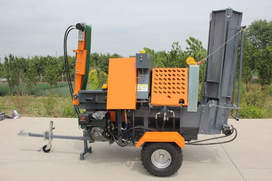 CE Dispersor de madeira elétrico portátil para processamento automático de lenha