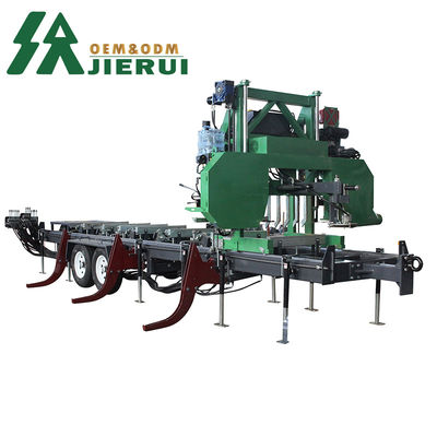 15-35kW de potência Full Automatic Portable CNC Bandsaw Mill para corte de madeira de trabalho da madeira