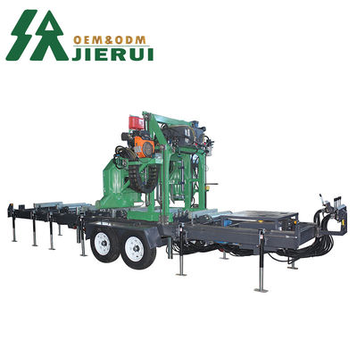 15-35kW de potência Full Automatic Portable CNC Bandsaw Mill para corte de madeira de trabalho da madeira