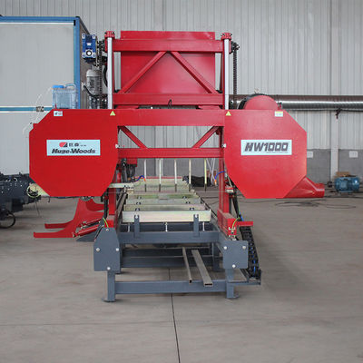 Max.Largura de trabalho 2000 mm Serradora portátil para máquina de corte de madeira de alta precisão