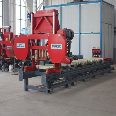 Max.Largura de trabalho 2000 mm Serradora portátil para máquina de corte de madeira de alta precisão
