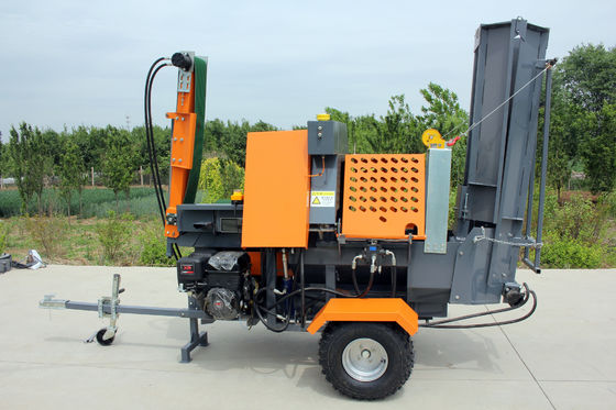 Potente divisor de lenha 18hp gasolina 4 6 8 maneira divisor de madeira