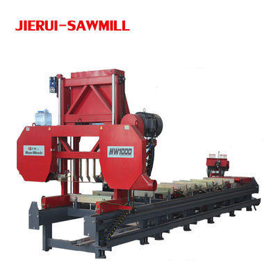 Moinho de serra de banda horizontal de corte de madeira com alta precisão e máquina de serra de painel CNC