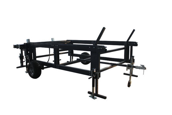 Processador de lenha de 30 toneladas com capacidade de 1050 kg e motor a gasolina