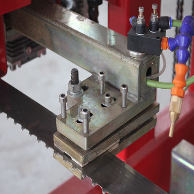 220V Motor elétrico totalmente automático de carga pesada Serradora horizontal