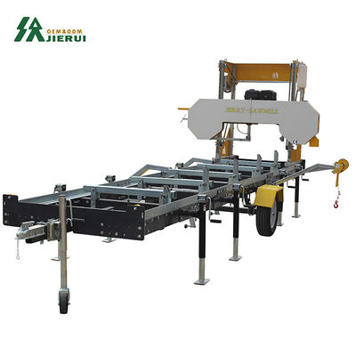 Motor de gasolina elétrico horizontal 11kw 1100mm Máquinas de serra de madeira para família