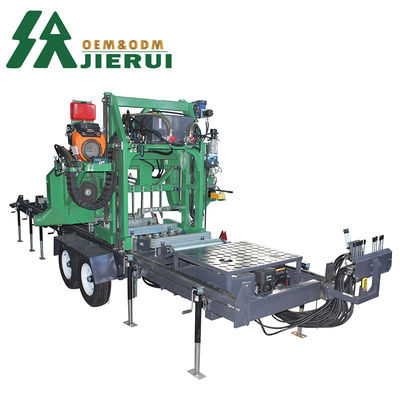 Moinho de Serra Automático Hidráulico Portátil de Estilo Horizontal Moinho de Serra Móvel Elétrico