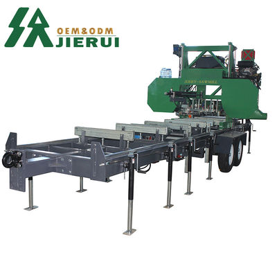 Moinho de Serra Automático Hidráulico Portátil de Estilo Horizontal Moinho de Serra Móvel Elétrico